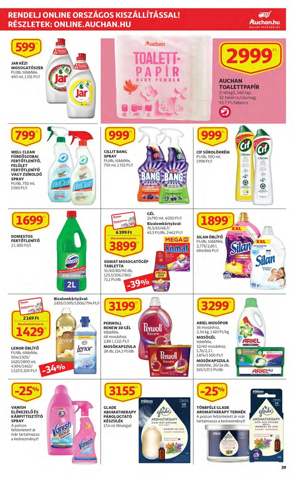 Auchan akciós újság 12.08–12.14 – 39. oldal