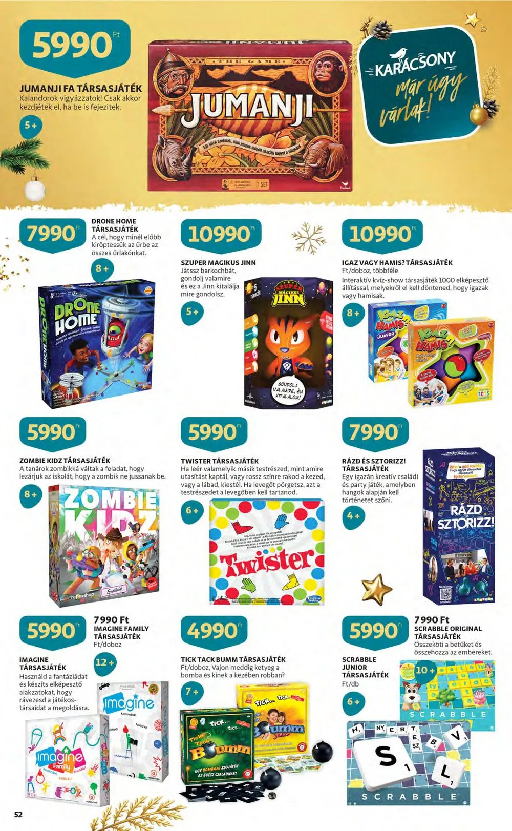 Auchan akciós újság 12.08–12.14 – 52. oldal