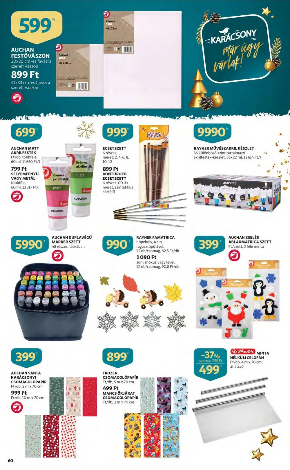 Auchan akciós újság 12.08–12.14 – 60. oldal