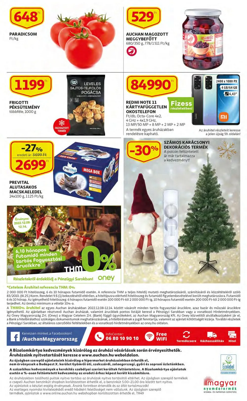Auchan akciós újság 12.08–12.14 – 68. oldal