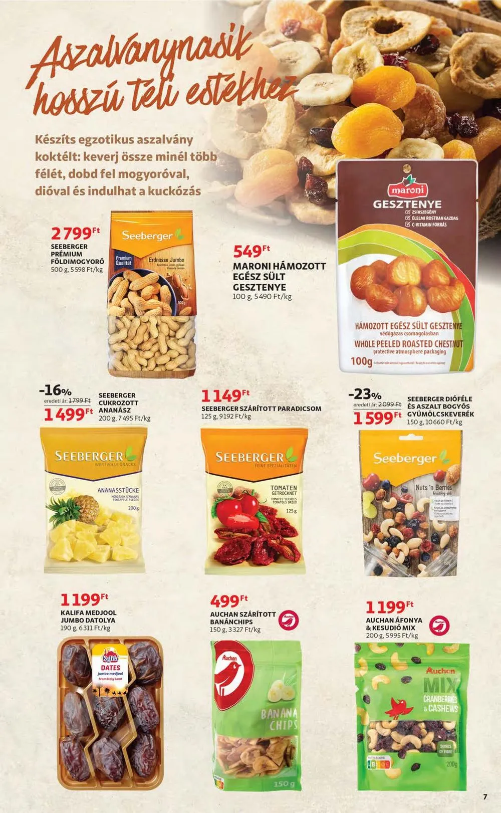 Auchan akciós újság 12.08–12.14 – 7. oldal