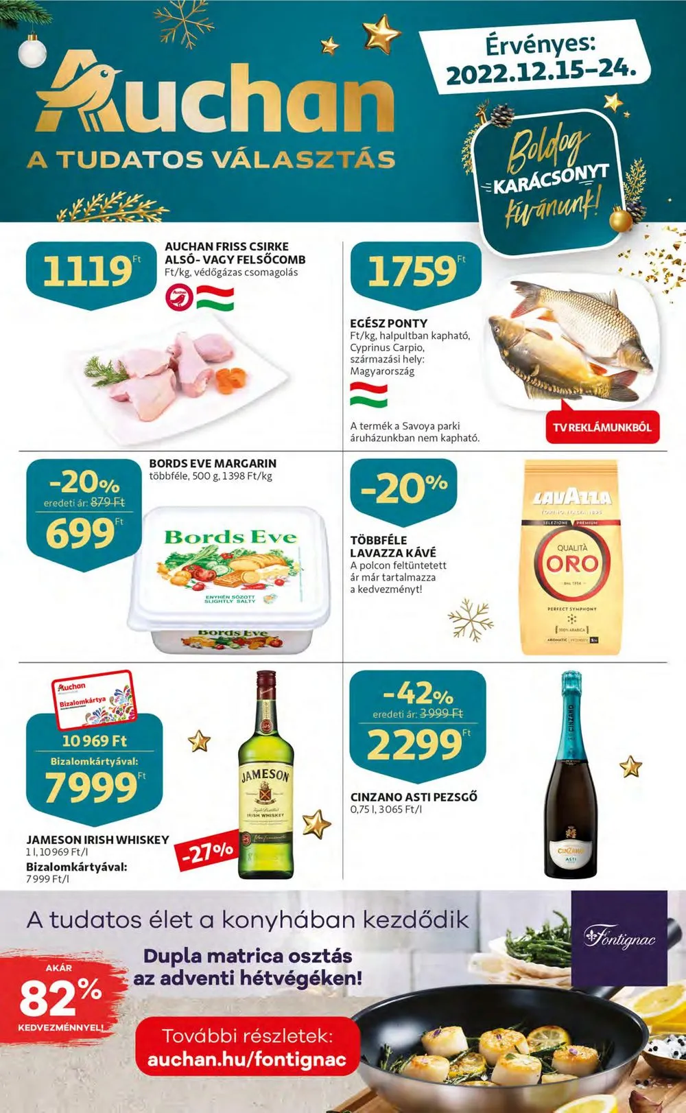 Auchan akciós újság 12.15–12.24