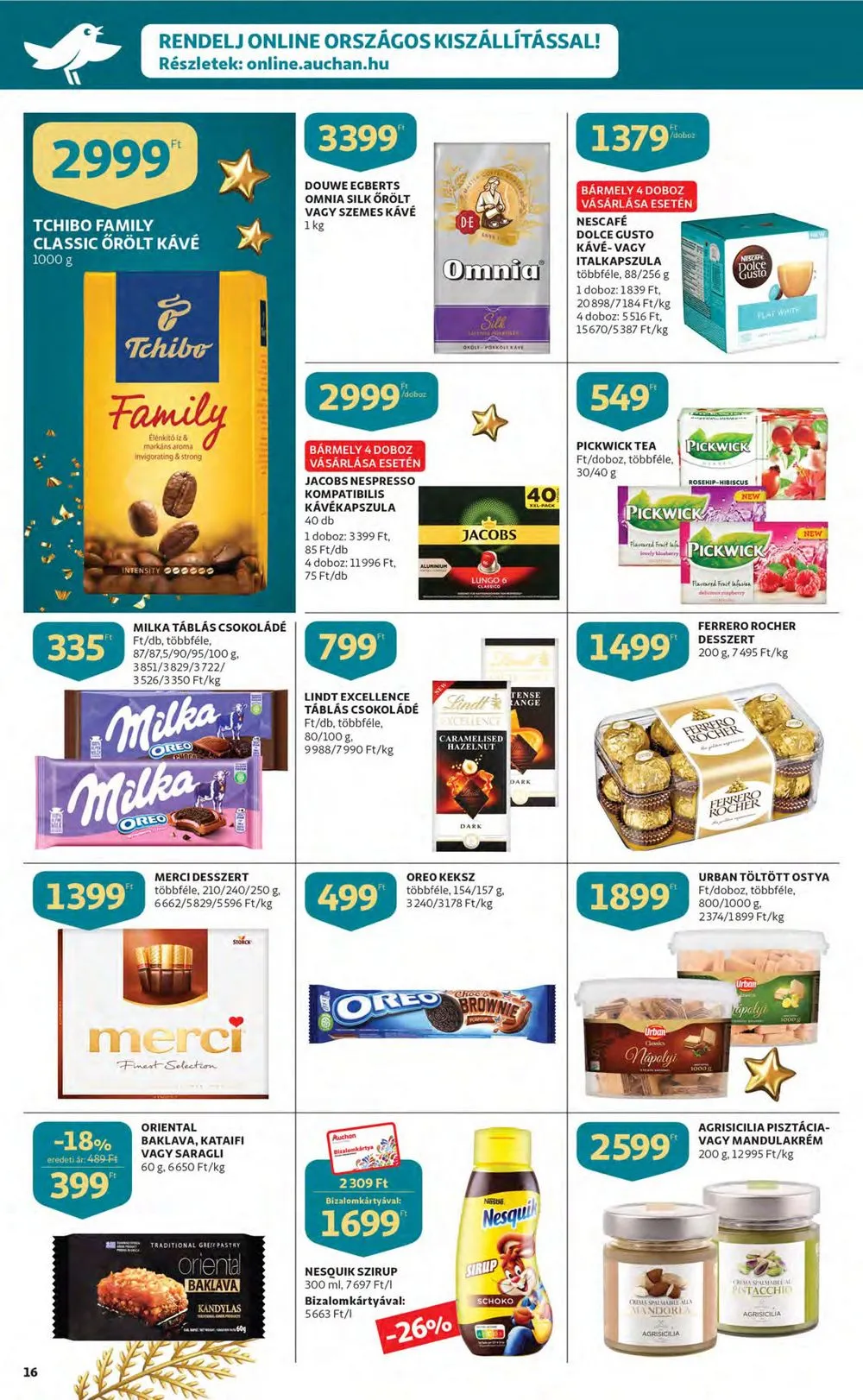 Auchan akciós újság 12.15–12.24 – 16. oldal