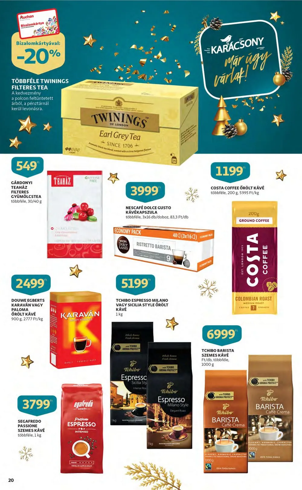 Auchan akciós újság 12.15–12.24 – 20. oldal