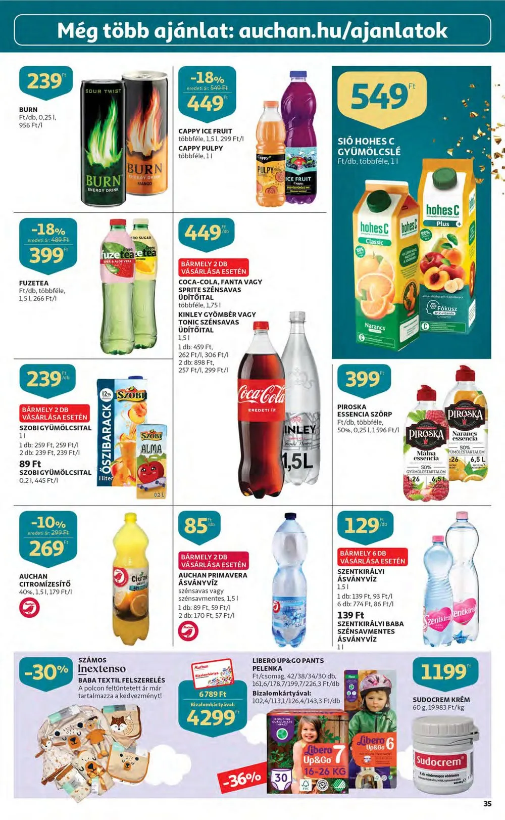 Auchan akciós újság 12.15–12.24 – 35. oldal