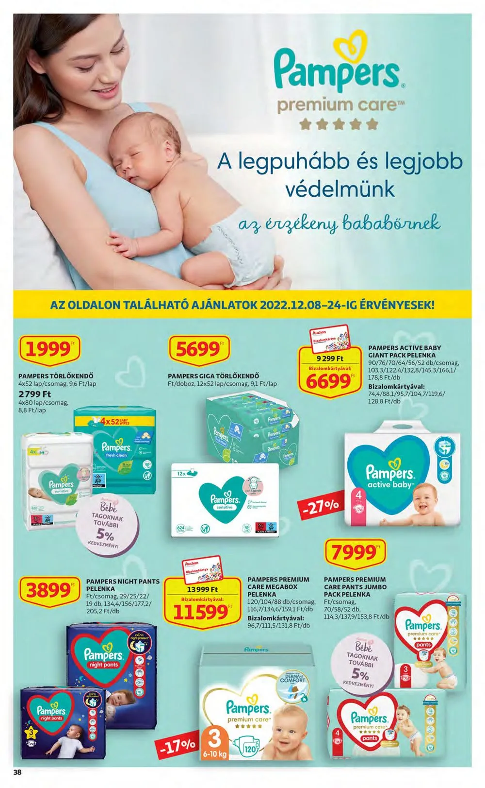 Auchan akciós újság 12.15–12.24 – 38. oldal