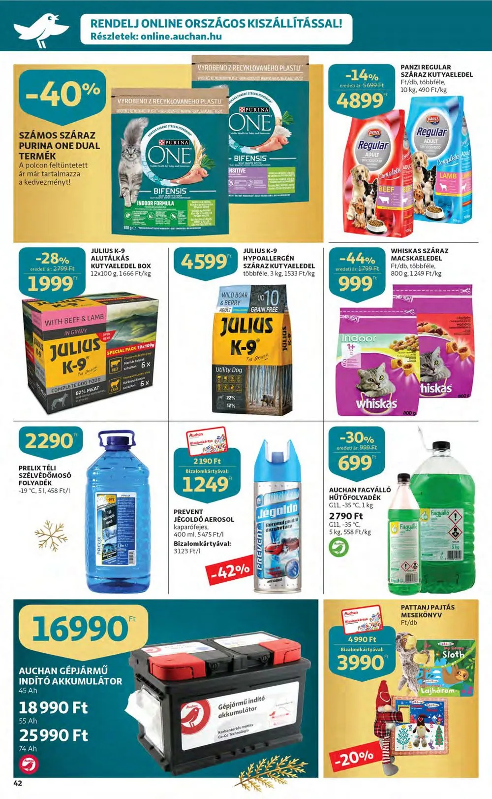 Auchan akciós újság 12.15–12.24 – 42. oldal