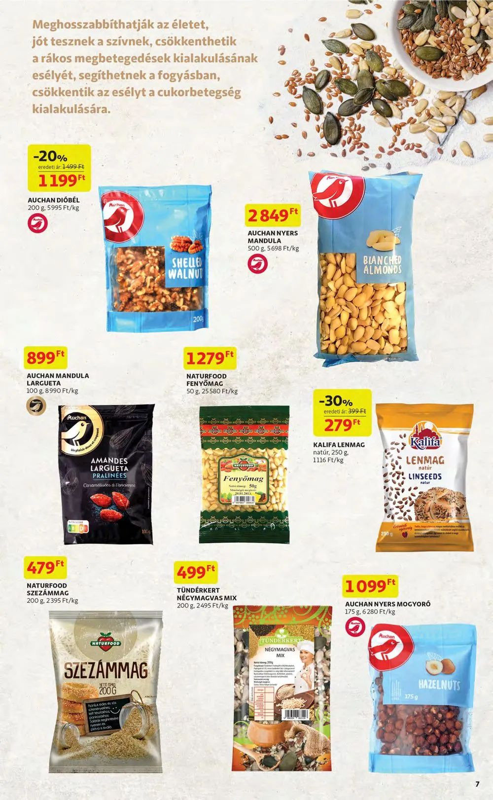 Auchan akciós újság 12.15–12.24 – 7. oldal