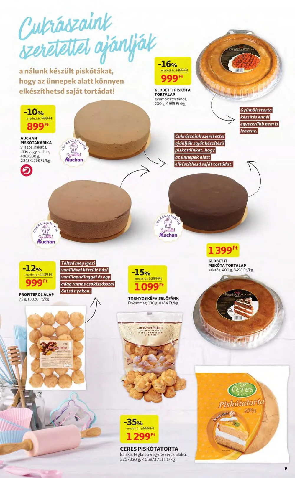 Auchan akciós újság 12.15–12.24 – 9. oldal