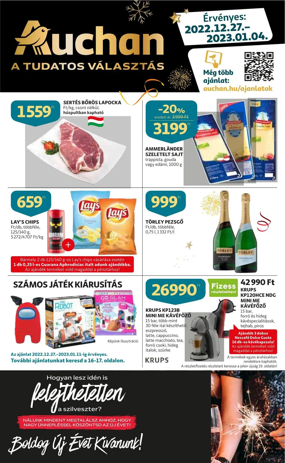 Auchan akciós újság 12.27–01.04