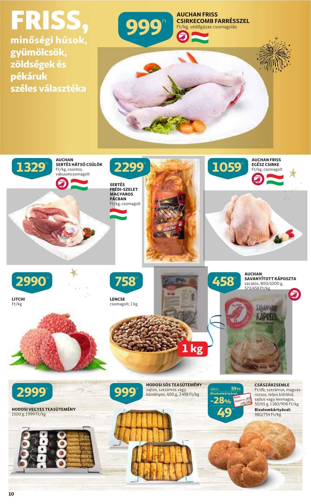 Auchan akciós újság 12.27–01.04 – 10. oldal