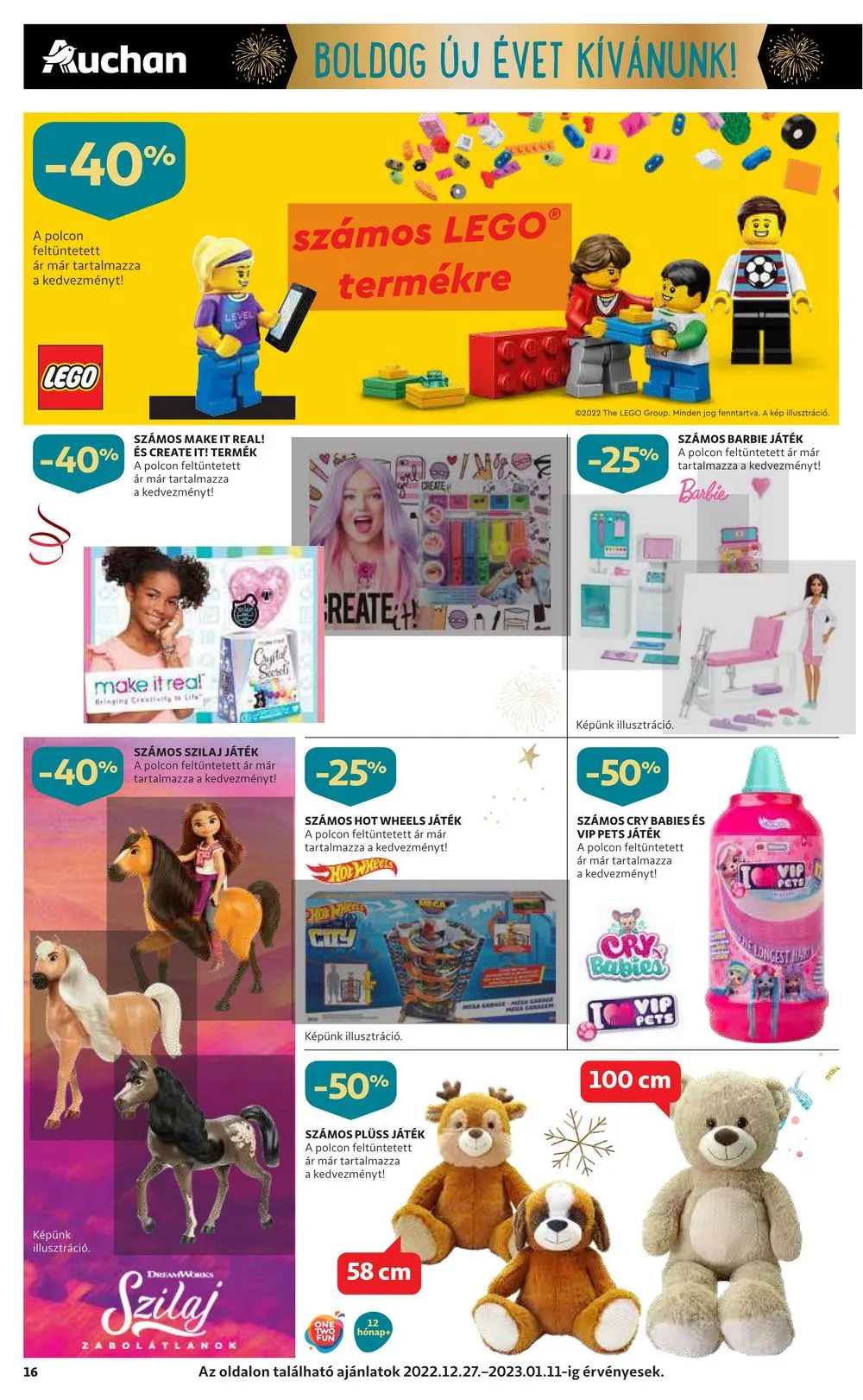 Auchan akciós újság 12.27–01.04 – 16. oldal