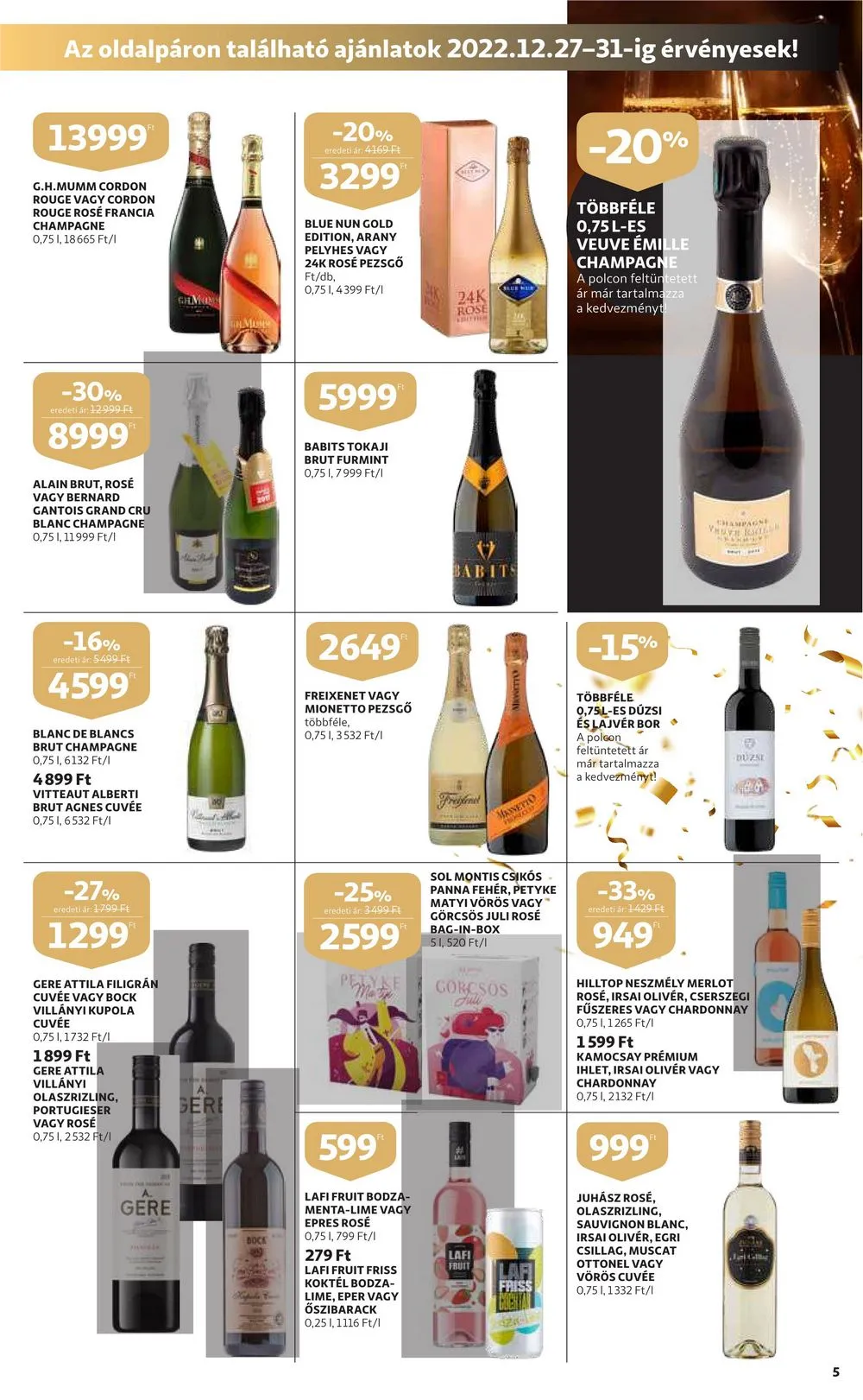 Auchan akciós újság 12.27–01.04 – 5. oldal