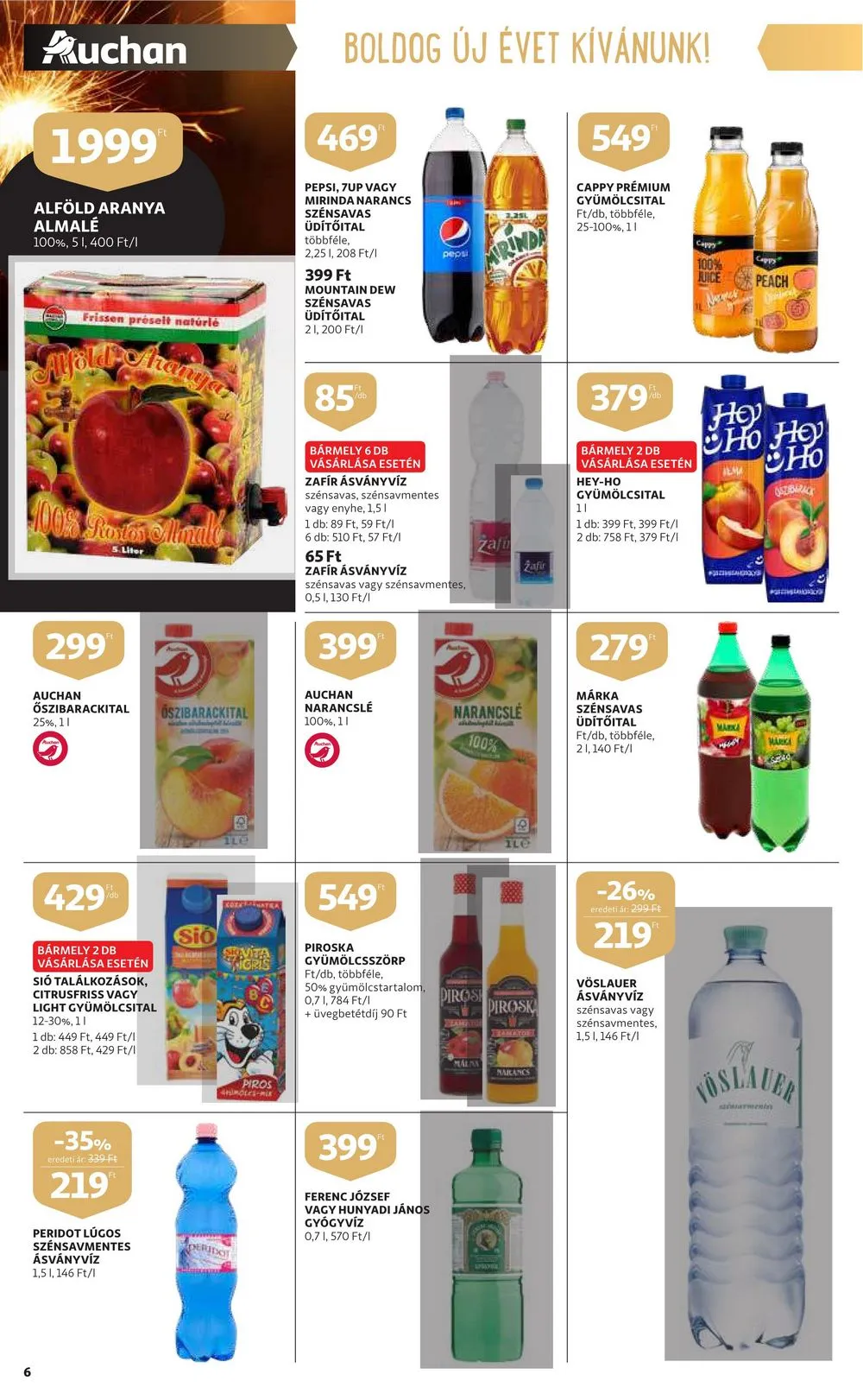 Auchan akciós újság 12.27–01.04 – 6. oldal