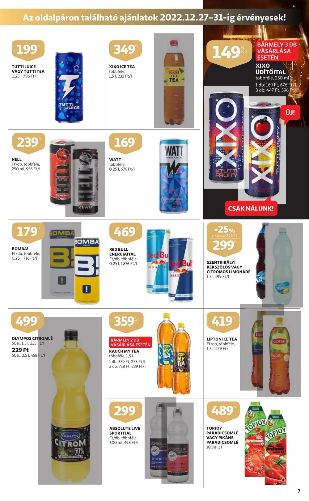 Auchan akciós újság 12.27–01.04 – 7. oldal