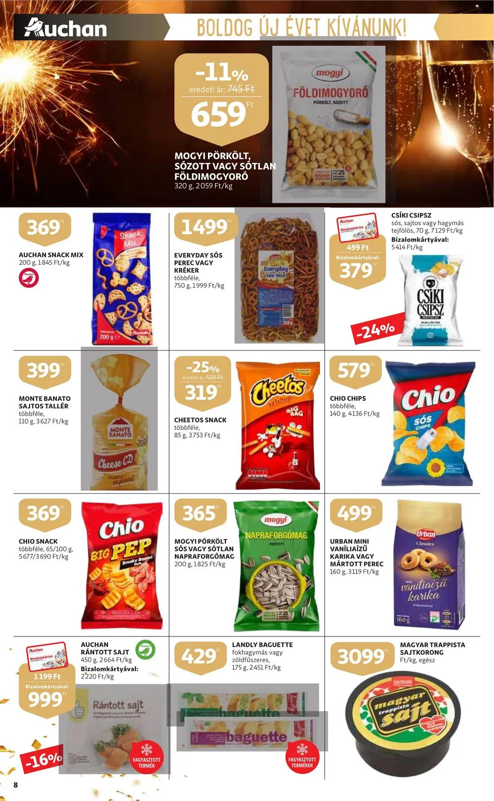 Auchan akciós újság 12.27–01.04 – 8. oldal