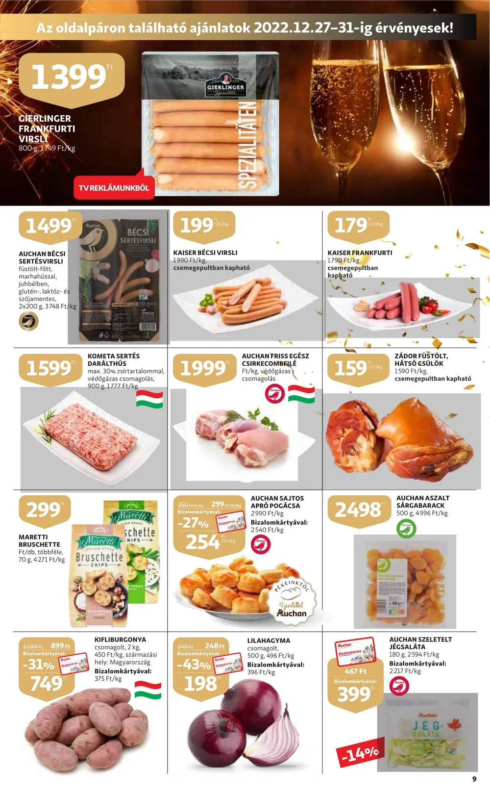 Auchan akciós újság 12.27–01.04 – 9. oldal