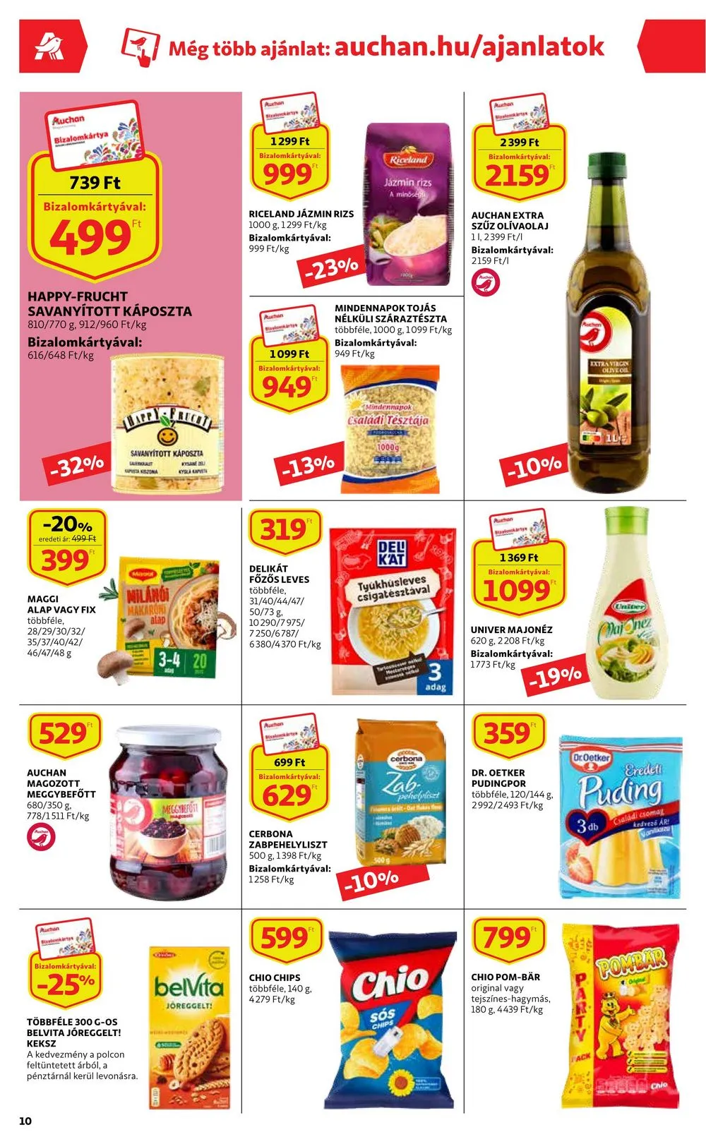 Auchan akciós újság 01.05–01.11 – 10. oldal