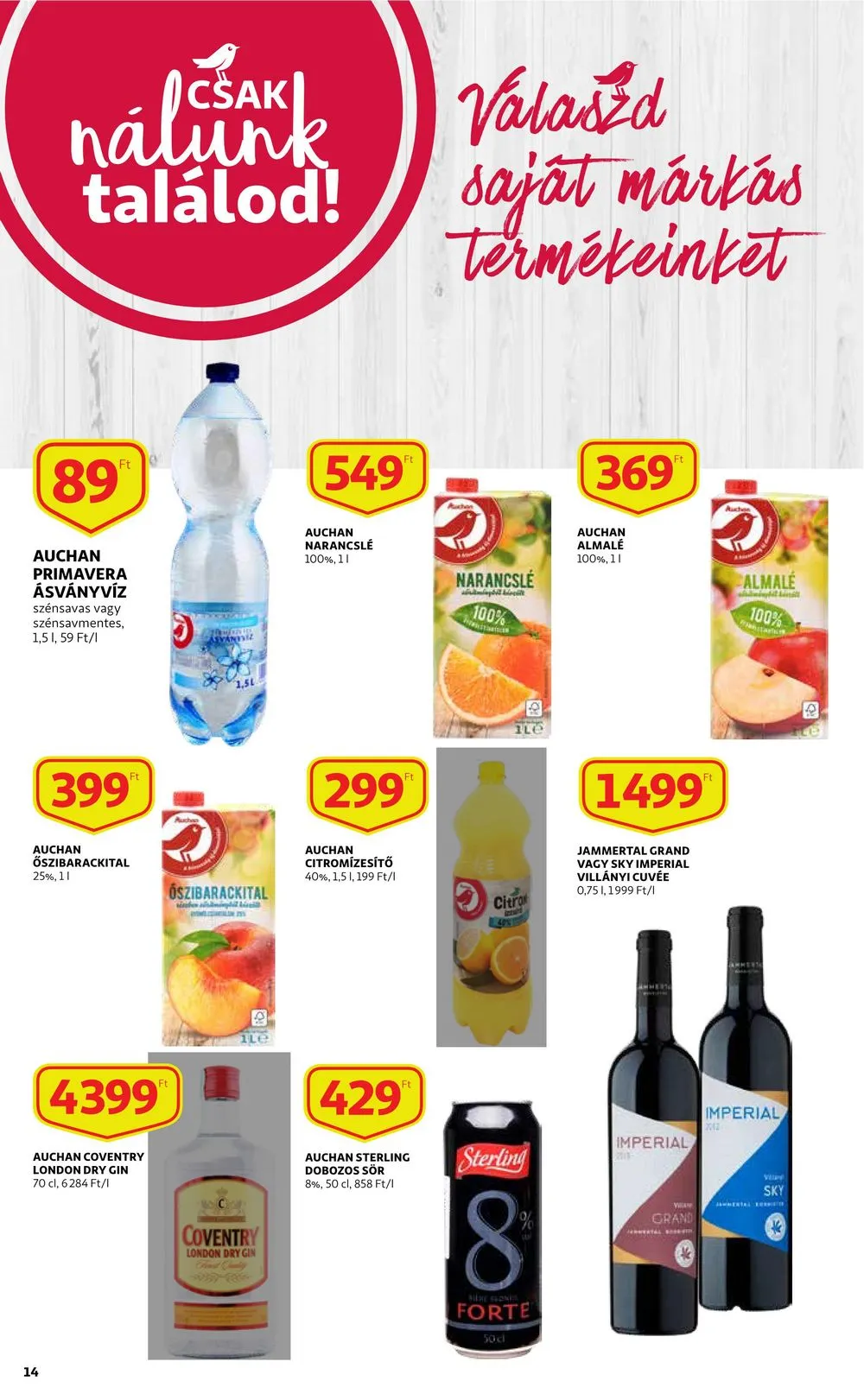 Auchan akciós újság 01.05–01.11 – 14. oldal