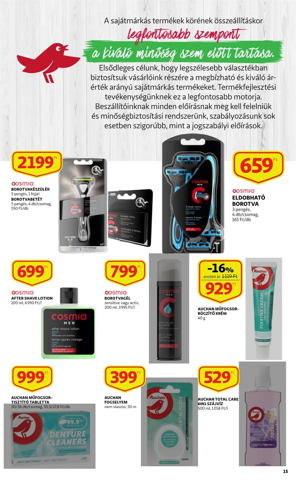 Auchan akciós újság 01.05–01.11 – 15. oldal