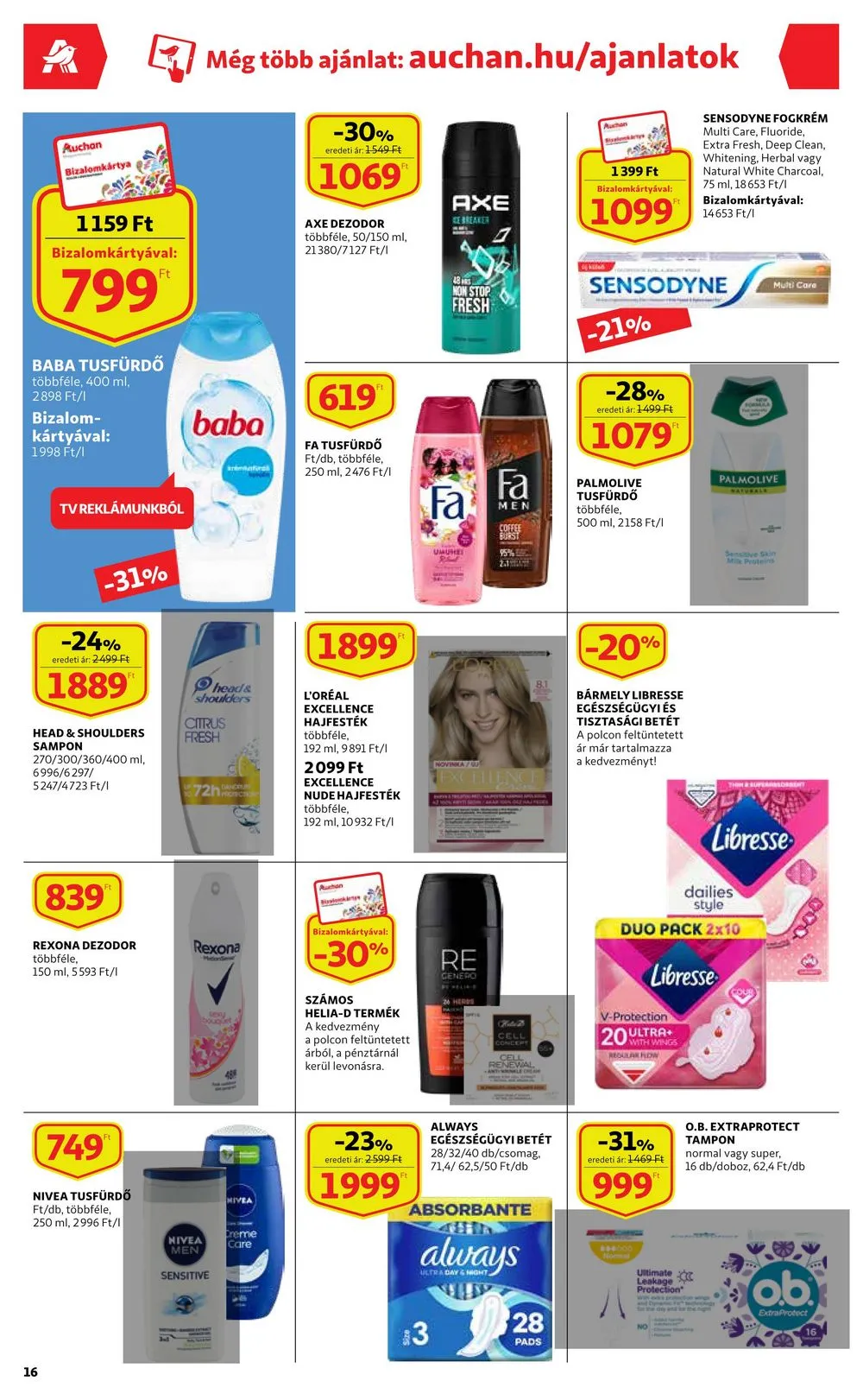 Auchan akciós újság 01.05–01.11 – 16. oldal
