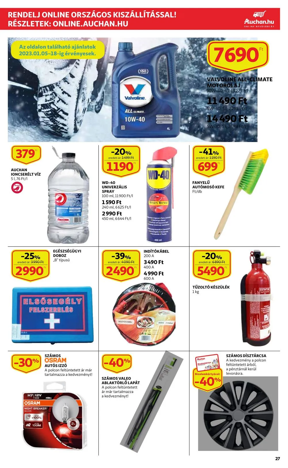 Auchan akciós újság 01.05–01.11 – 27. oldal