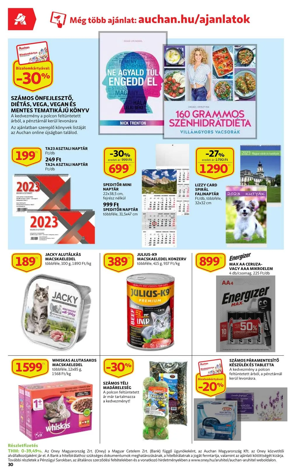Auchan akciós újság 01.05–01.11 – 30. oldal