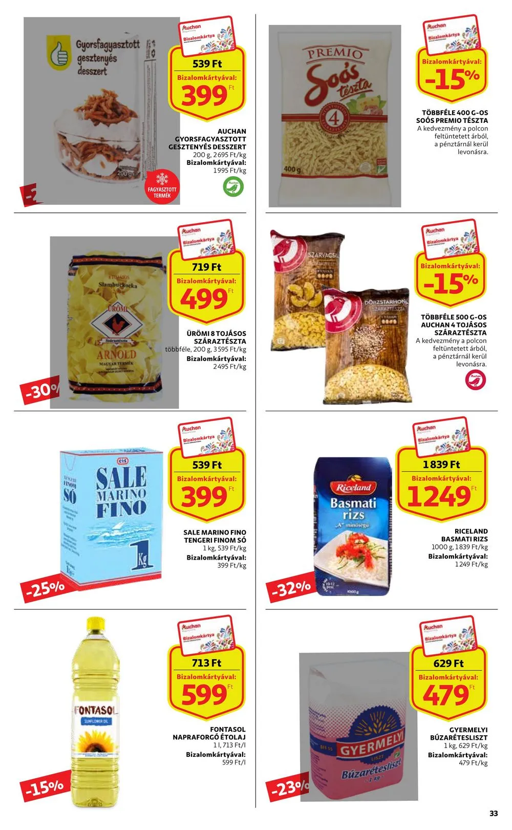 Auchan akciós újság 01.05–01.11 – 33. oldal