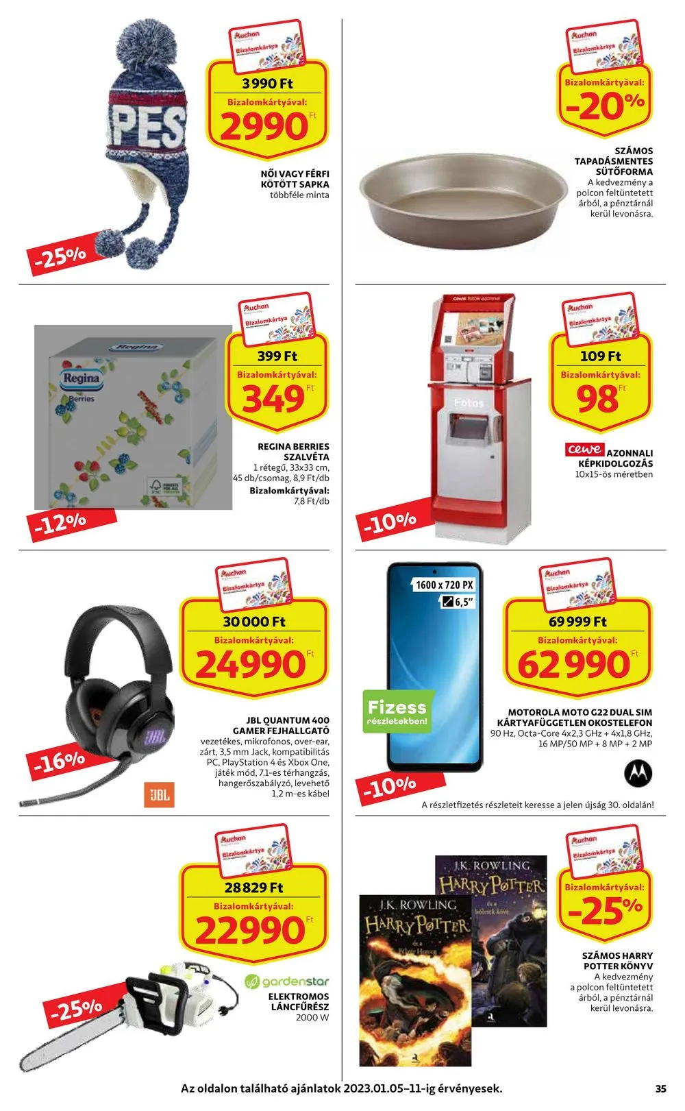 Auchan akciós újság 01.05–01.11 – 35. oldal