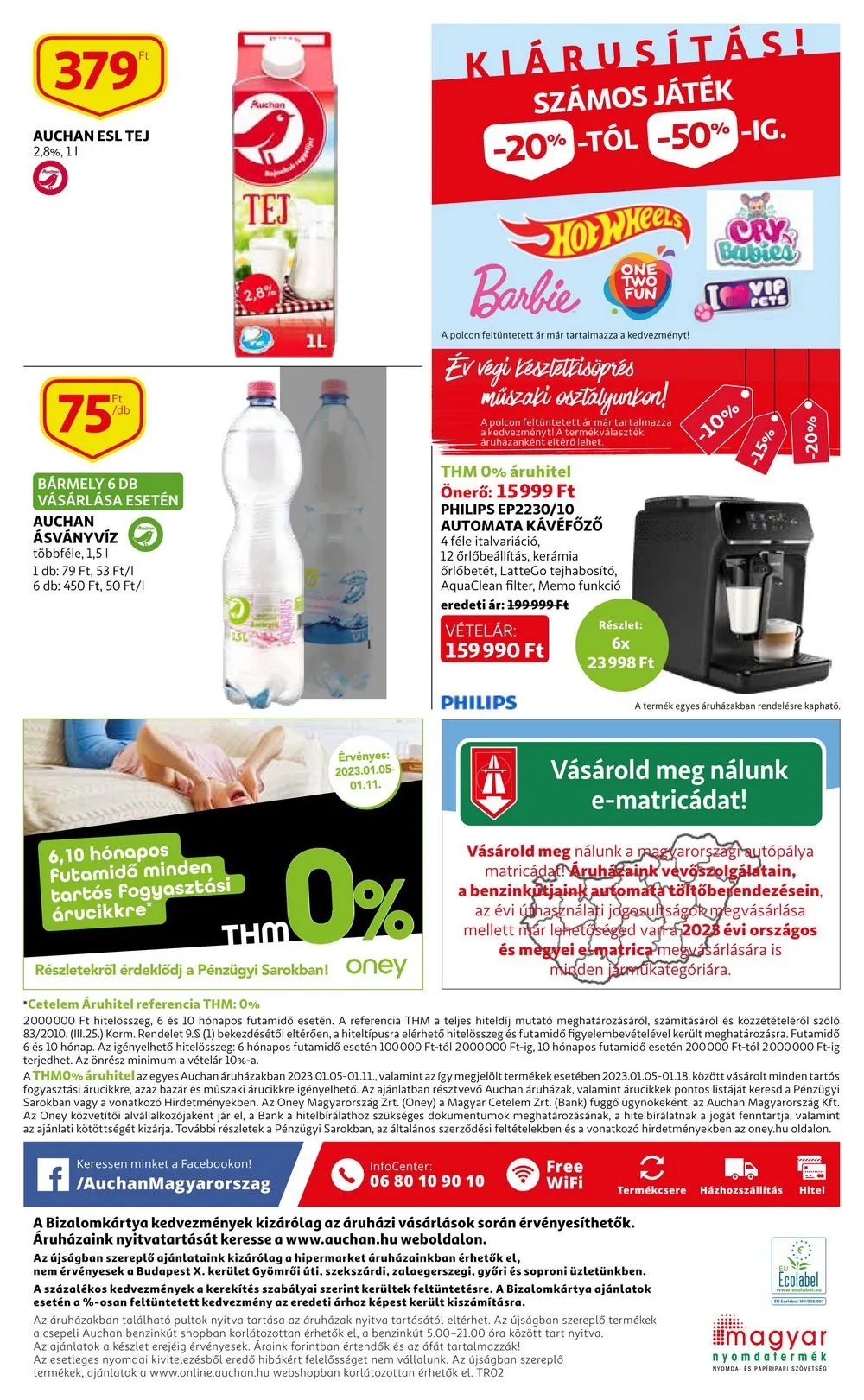 Auchan akciós újság 01.05–01.11 – 36. oldal