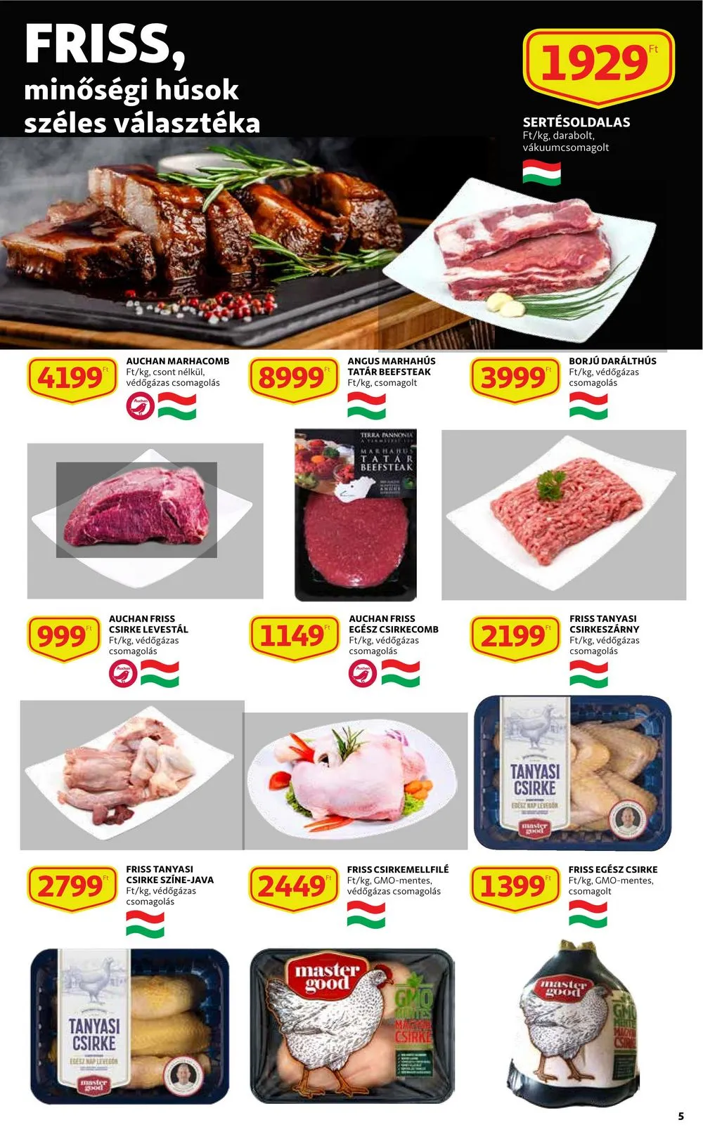 Auchan akciós újság 01.05–01.11 – 5. oldal