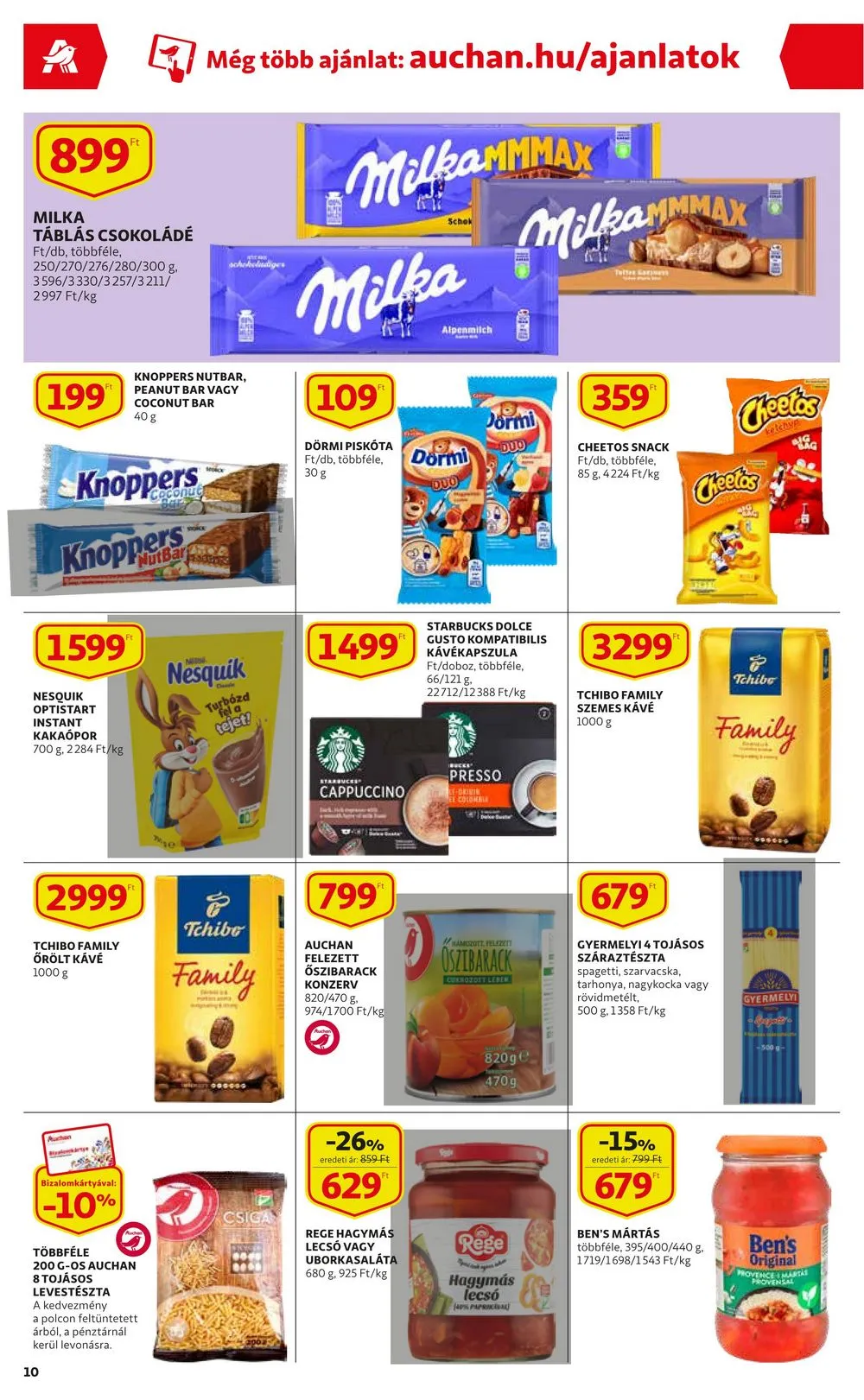 Auchan akciós újság 01.12–01.18 – 10. oldal