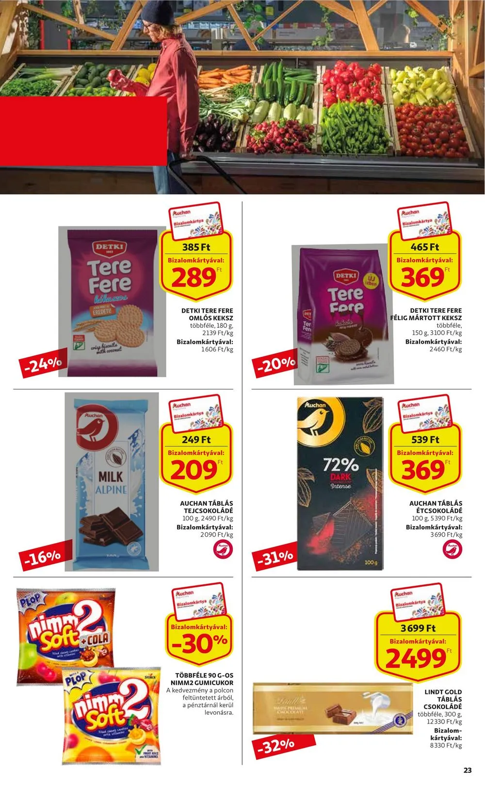 Auchan akciós újság 01.12–01.18 – 23. oldal