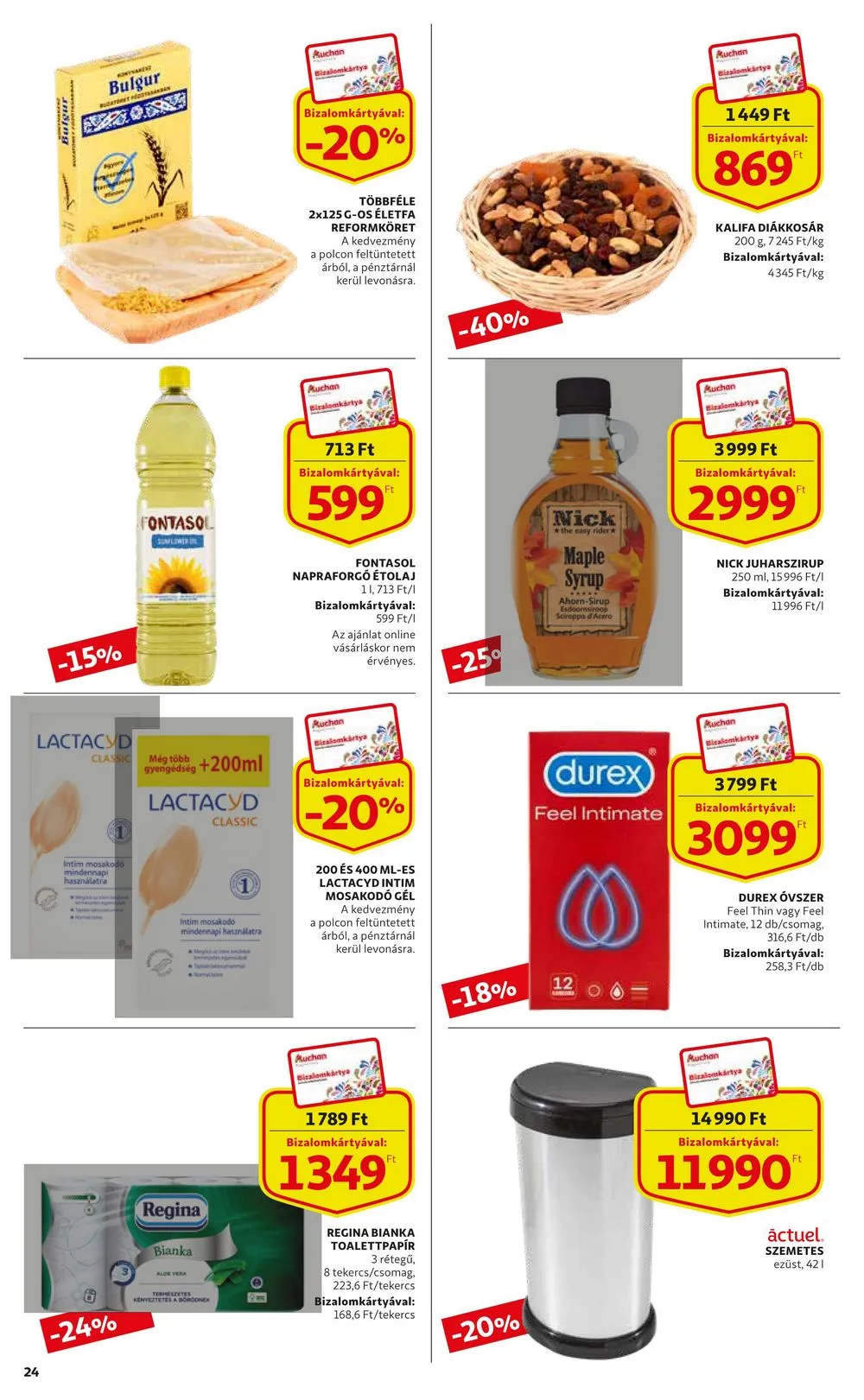 Auchan akciós újság 01.12–01.18 – 24. oldal