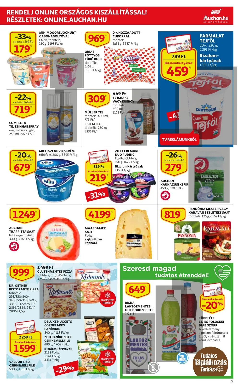 Auchan akciós újság 01.12–01.18 – 9. oldal