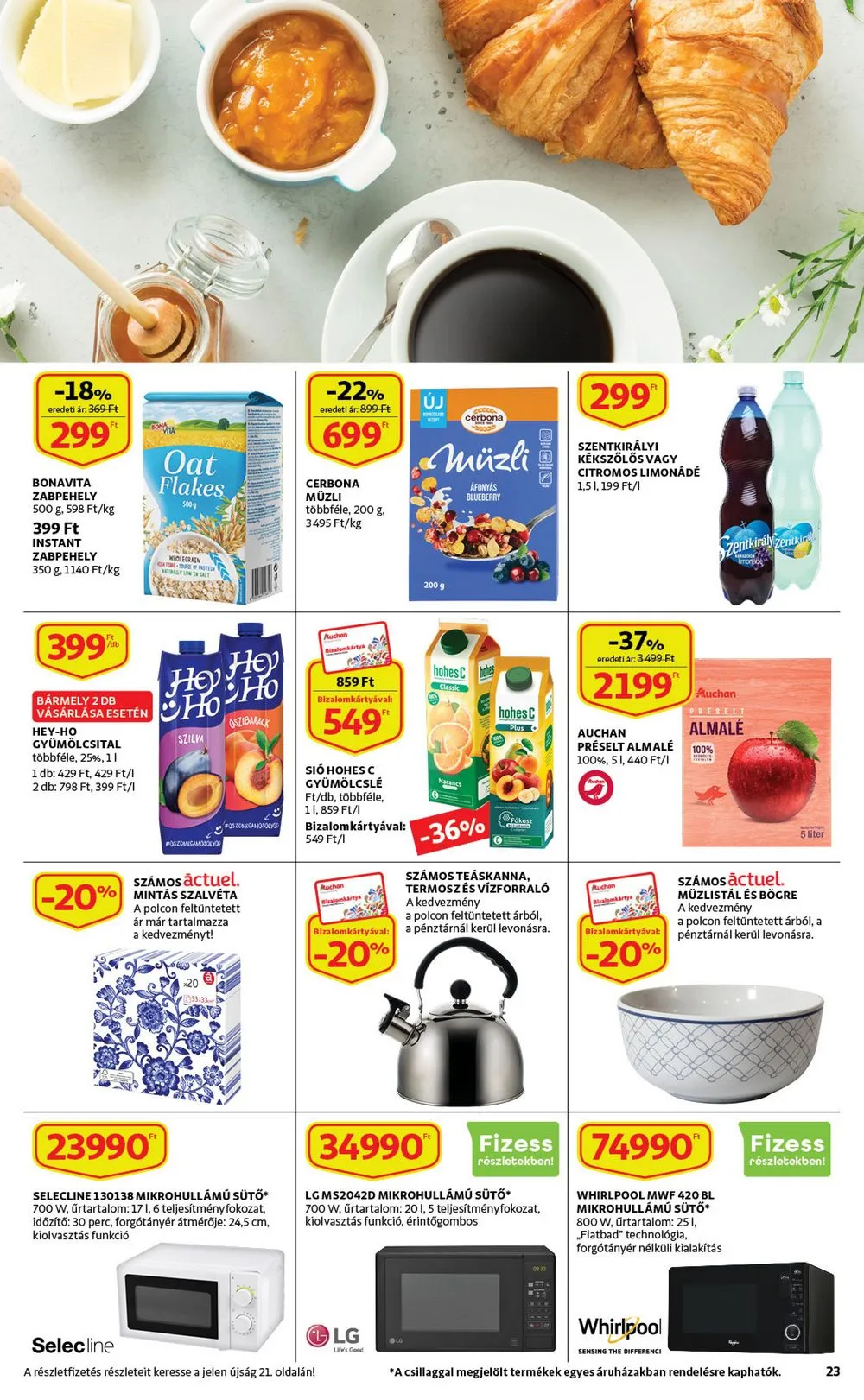 Auchan akciós újság 01.19–02.01 – 23. oldal