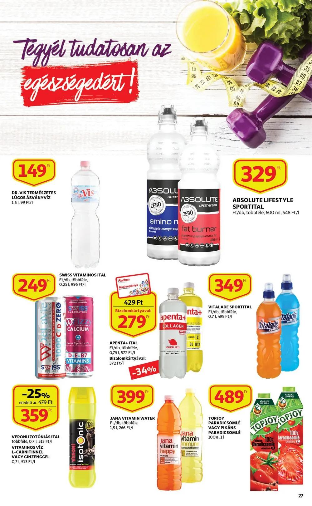 Auchan akciós újság 01.19–02.01 – 27. oldal