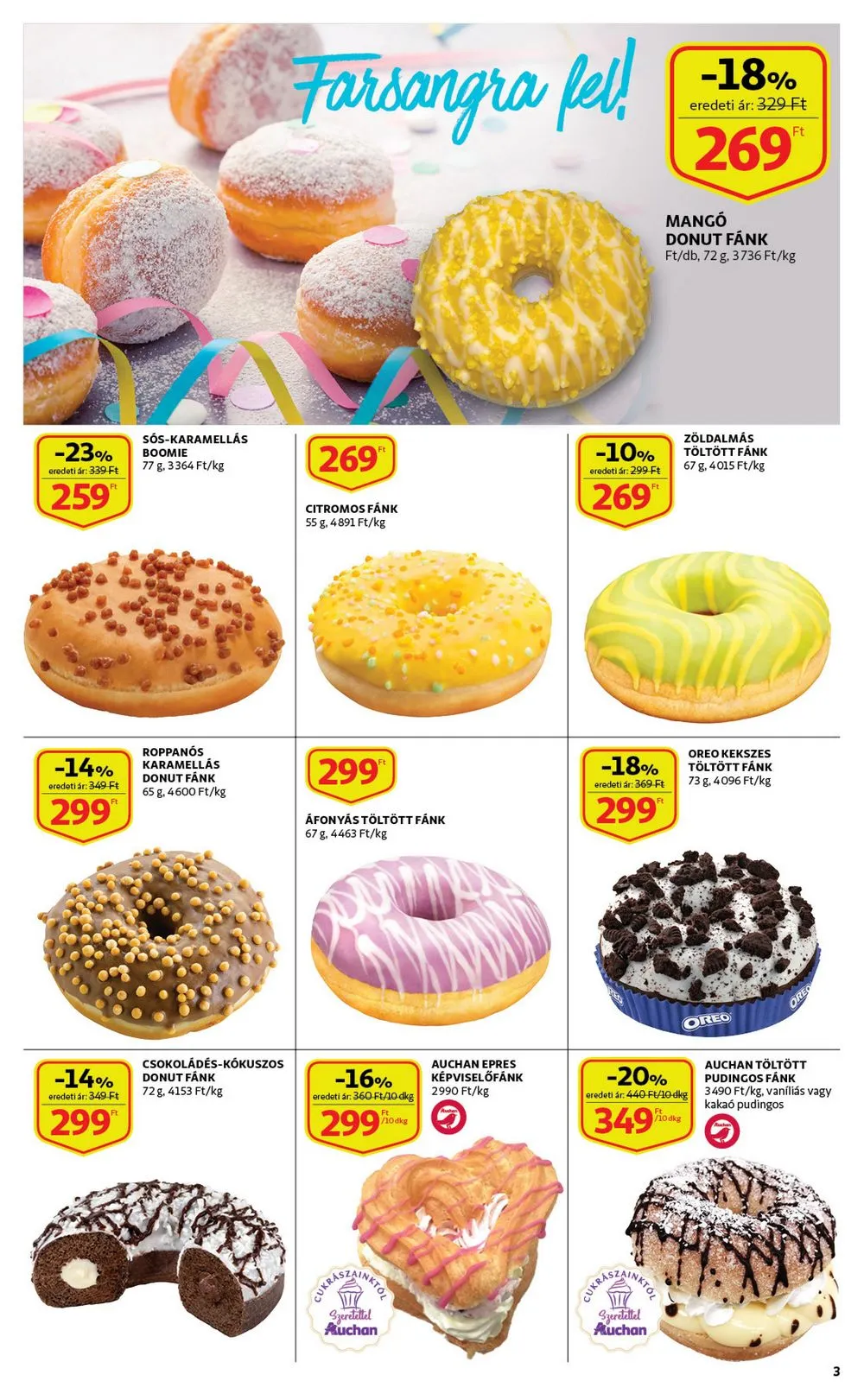 Auchan akciós újság 01.19–02.01 – 3. oldal