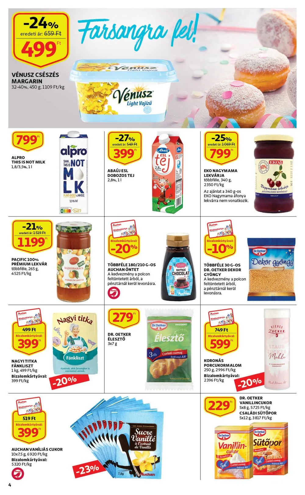 Auchan akciós újság 01.19–02.01 – 4. oldal