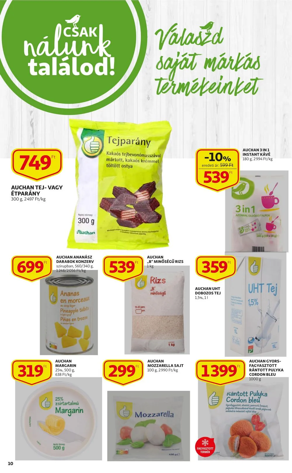Auchan akciós újság 01.26–02.01 – 10. oldal