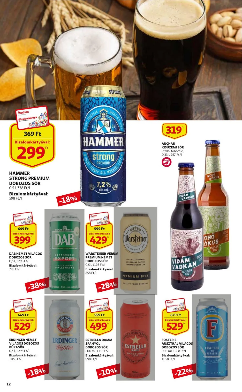 Auchan akciós újság 01.26–02.01 – 12. oldal