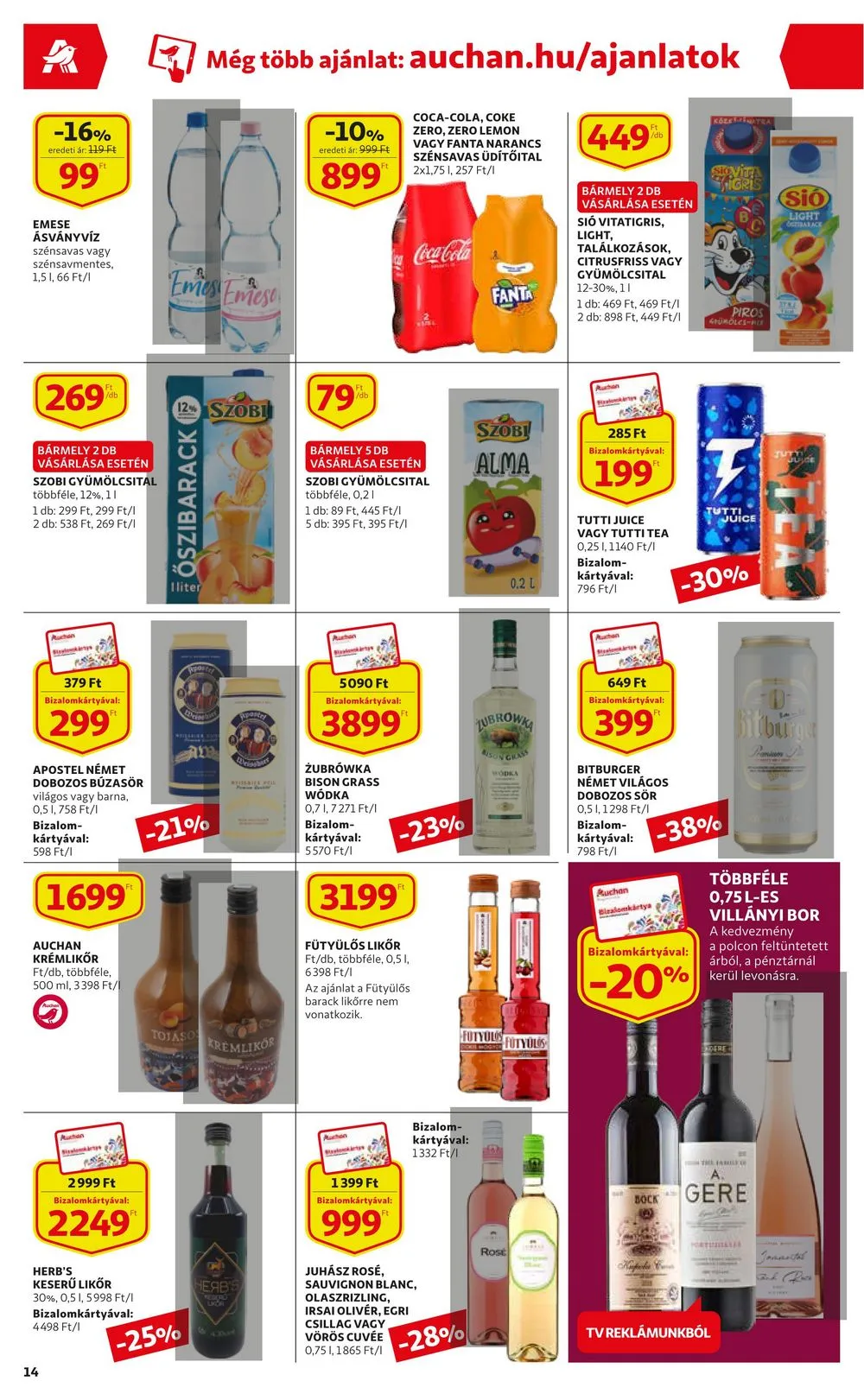 Auchan akciós újság 01.26–02.01 – 14. oldal