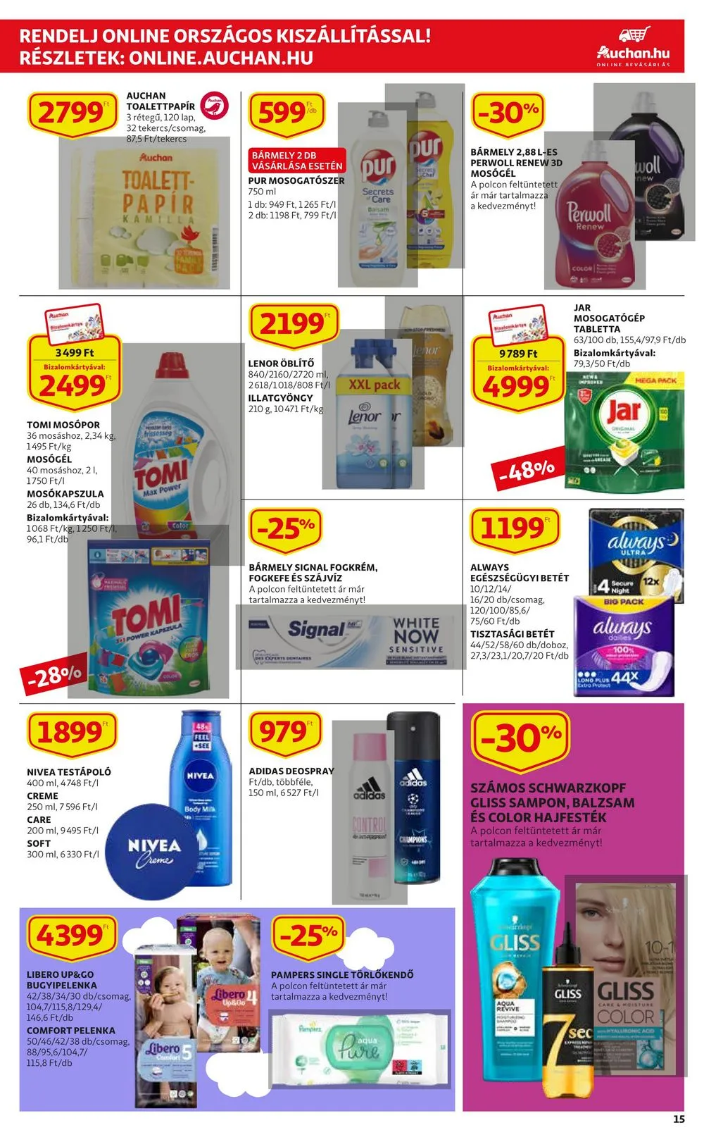 Auchan akciós újság 01.26–02.01 – 15. oldal