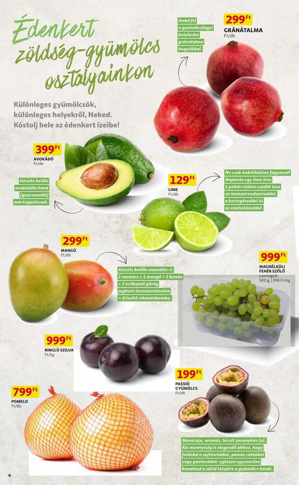 Auchan akciós újság 01.26–02.01 – 4. oldal