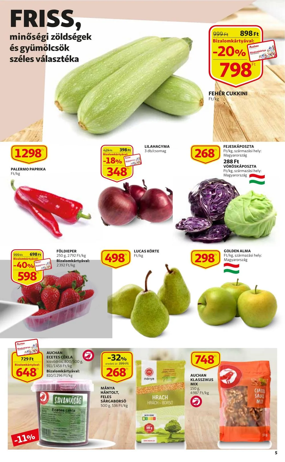 Auchan akciós újság 01.26–02.01 – 5. oldal