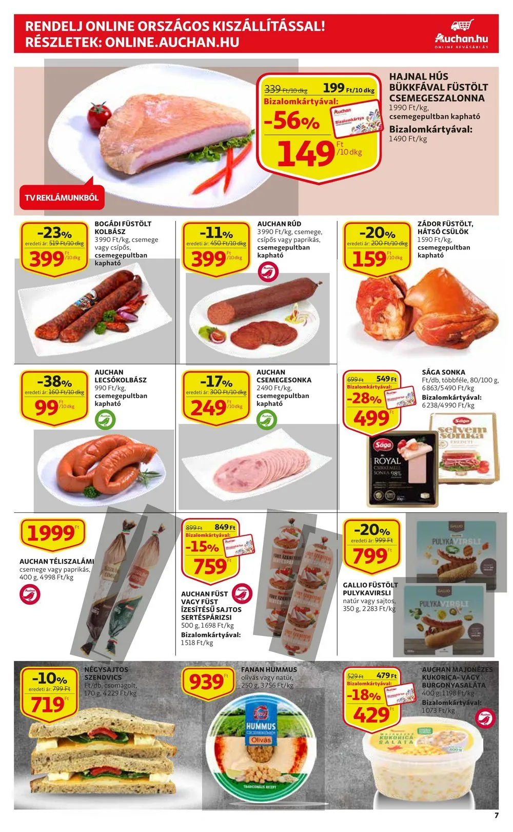 Auchan akciós újság 01.26–02.01 – 7. oldal
