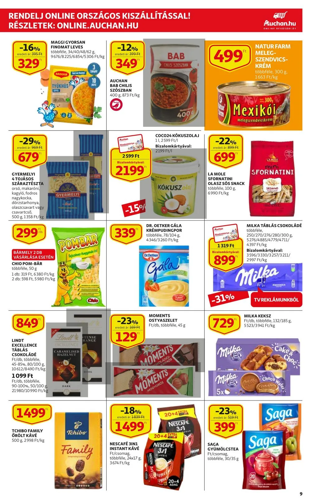 Auchan akciós újság 01.26–02.01 – 9. oldal