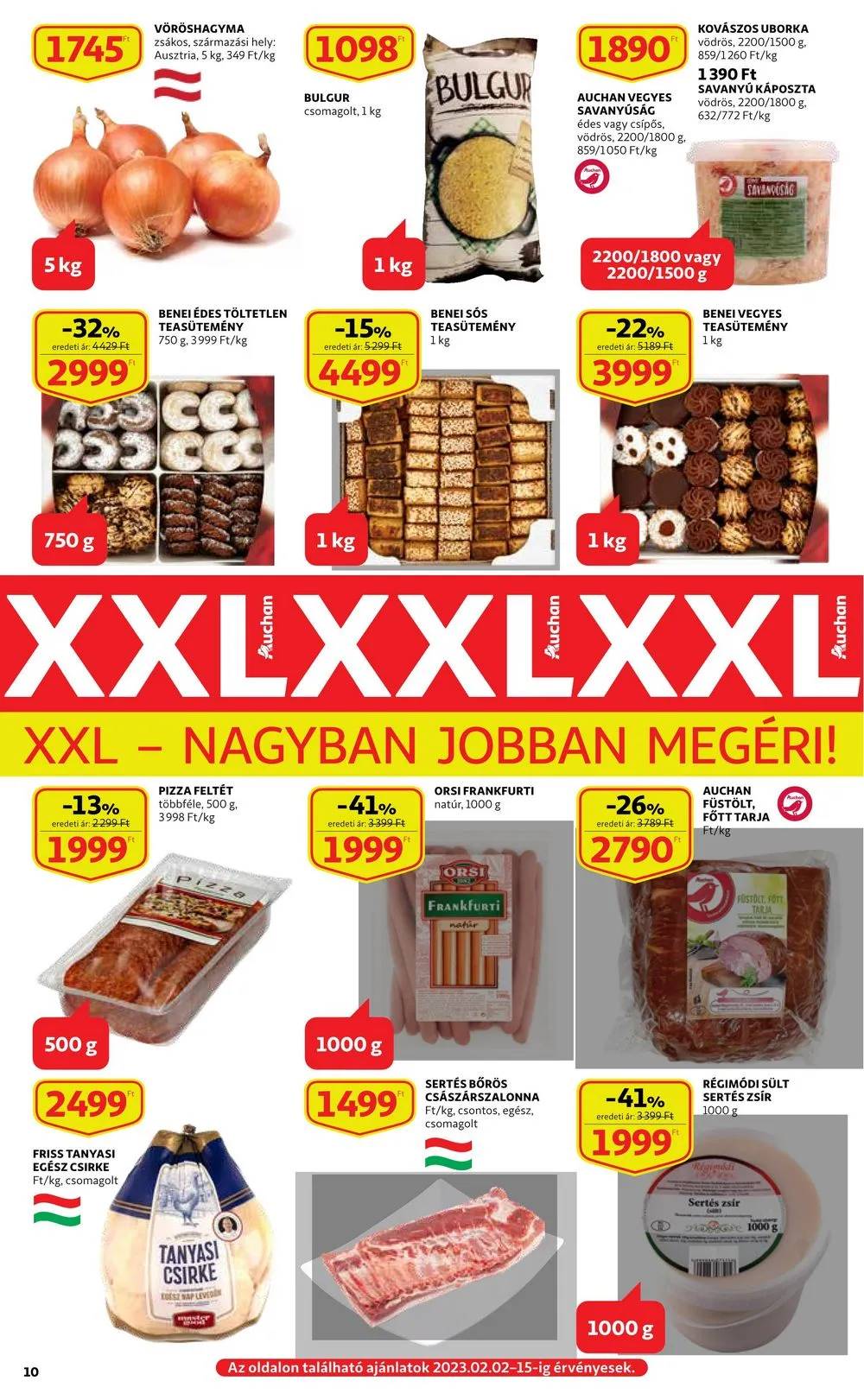 Auchan akciós újság 02.02–02.08 – 10. oldal