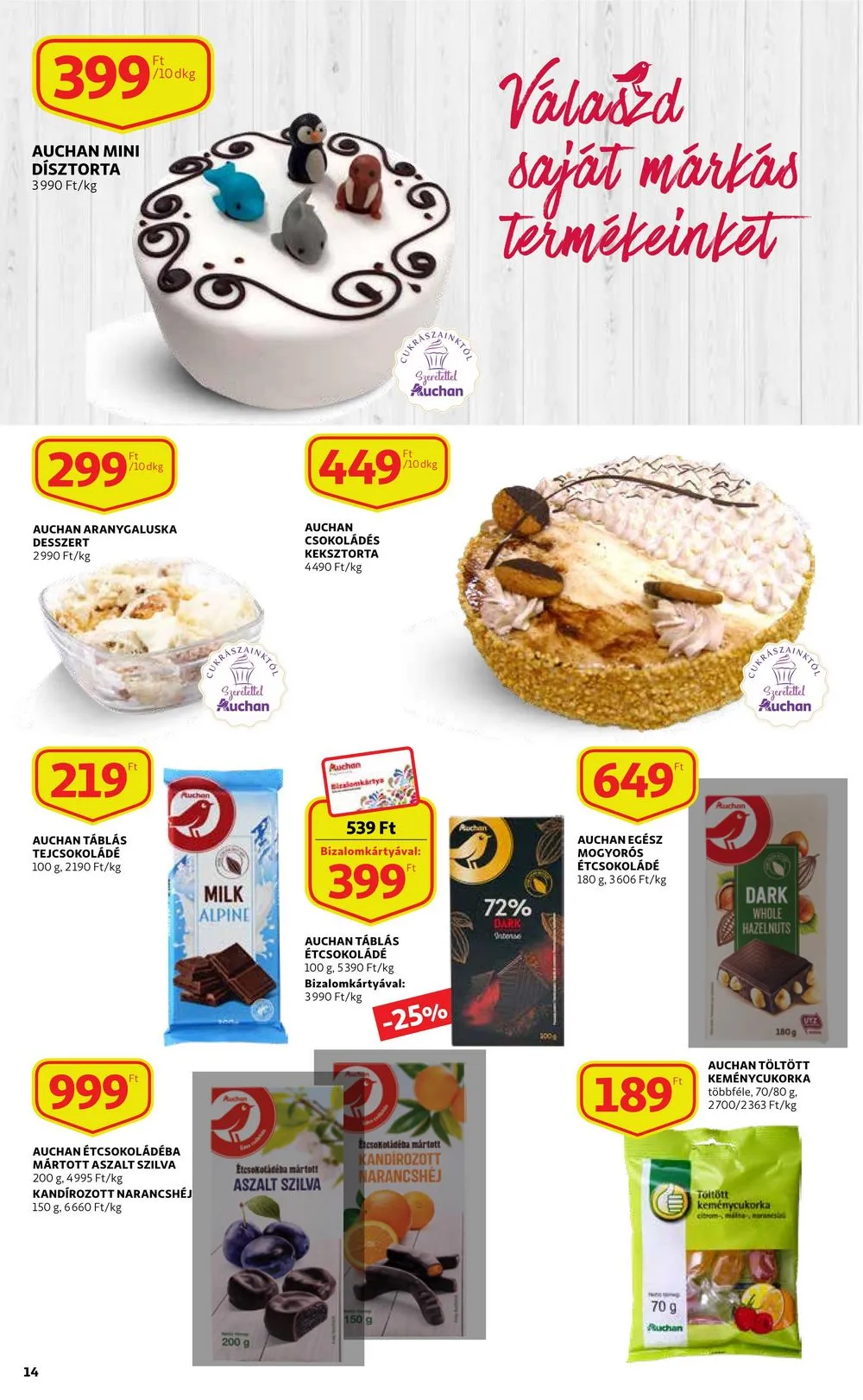 Auchan akciós újság 02.02–02.08 – 14. oldal