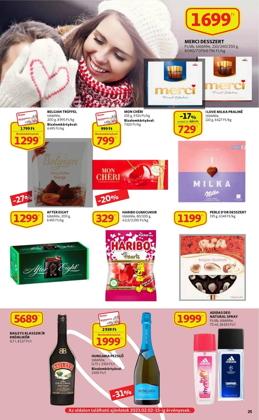 Auchan akciós újság 02.02–02.08 – 25. oldal